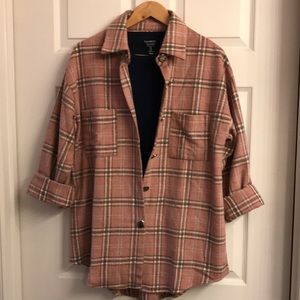 Oversized Flannel Shirt